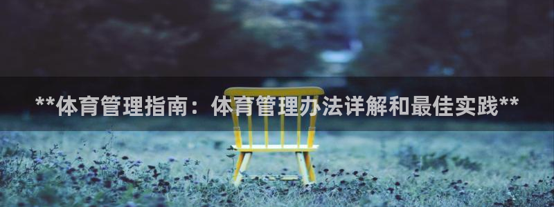 必一运动bsport